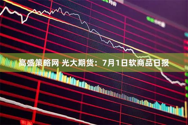 高盛策略网 光大期货：7月1日软商品日报